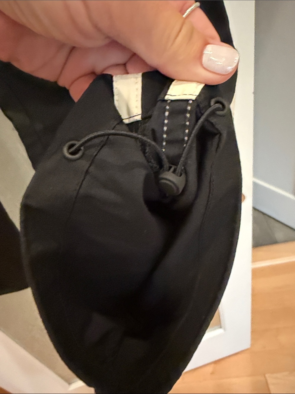 NWT! Organic cotton poplin relaxed easy stripe pants. Size XS. Sold out online! - Picture 8 of 9